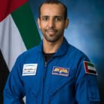 The first Emirati astronaut Hazzaa AlMansoori.